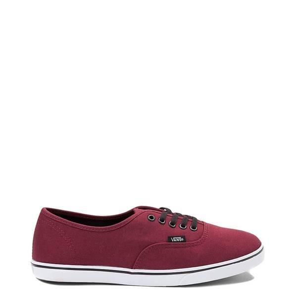 Maroon Vans Authentic Lo Pro Skate Shoe