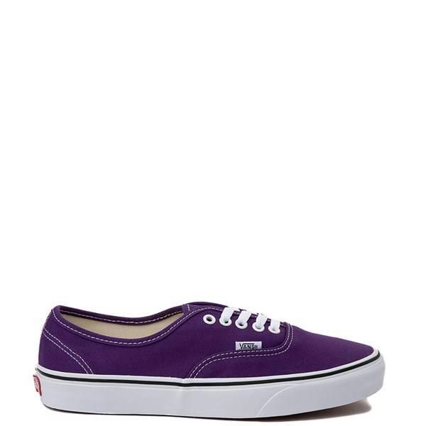 Purple Vans Authentic Skate Shoe