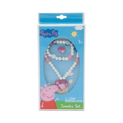 Peppa Pig Necklace And Bracelet Set