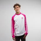 Mens Adidas 3-stripes Long Sleeve Tee