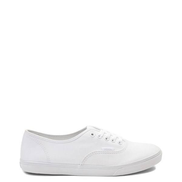 White Vans Authentic Lo Pro Skate Shoe