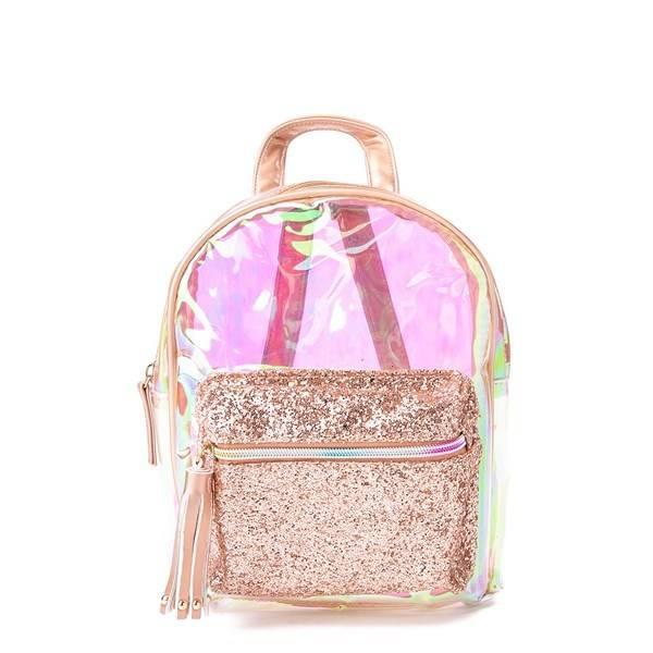 Clear Sparkle Mini Backpack
