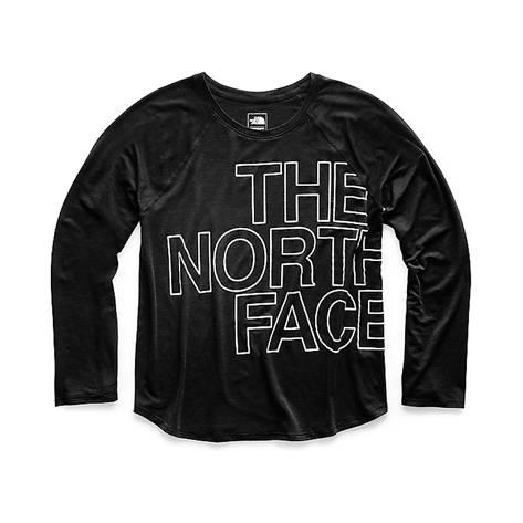 Womens The North Face Train N Logo Long Sleeve Tee
