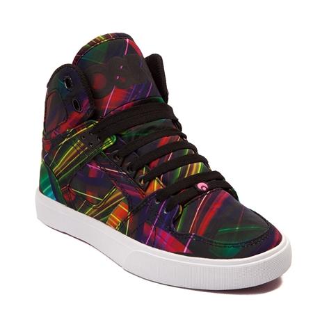 Womens Osiris Nyc83 Vulc Laser Lights Skate Shoe