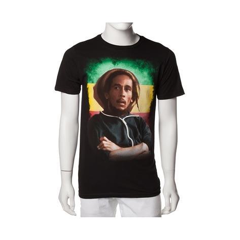 Mens Marley Stripe Rasta Tee