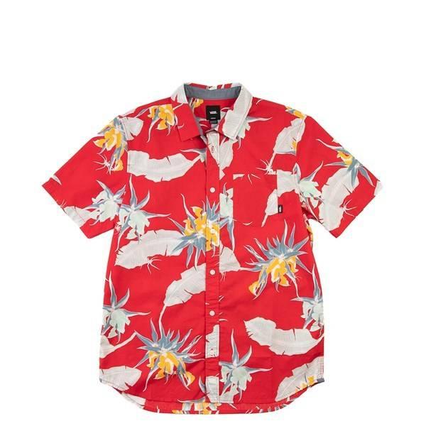 Mens Vans Arachnofloria Button Down Shirt