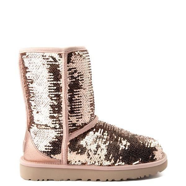 Womens Ugg Classic Short Ii Sequin Boot