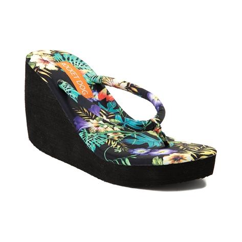 Womens Rocket Dog Tropics Wedge Platform Sandal