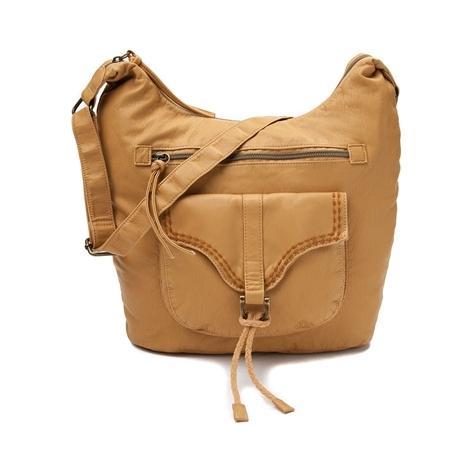 Womens Washed Crossbody Handbag