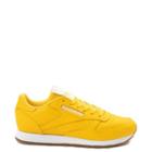 Womens Yellow Reebok Classic Athletic Shoe