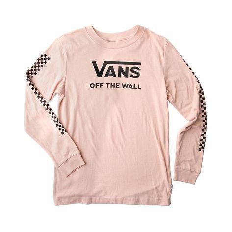 Womens Vans Funday Long Sleeve Crew Tee