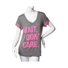 Womens I Don't Care Tee