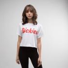 Womens Dickies Crop Tee