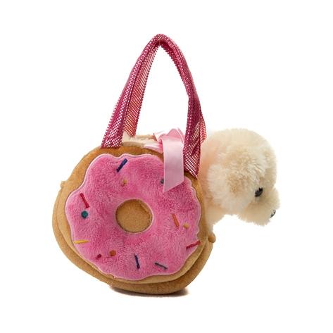 Yummy Donut Dog Plush Handbag