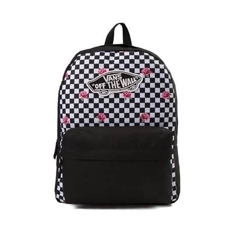 Vans Rose Checkered Realm Backpack