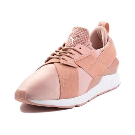 Womens Puma Muse Satin Athletic Shoe