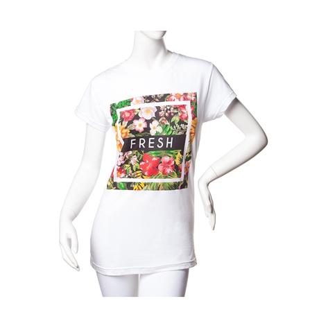 Womens Fresh Floral Tee