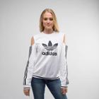 Womens Adidas Trefoil Cutout Sweatshirt