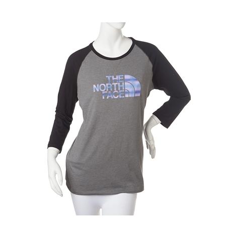 Womens The North Face Half Dome Raglan Tee