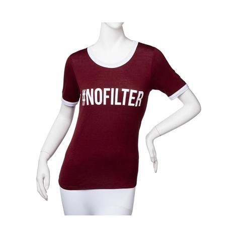 Womens #nofilter Tee