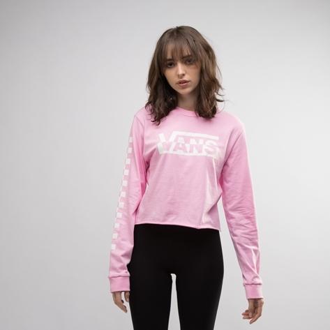 Womens Vans Blast Cropped Long Sleeve Tee
