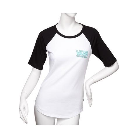 Womens Vans 66 Logo Raglan Tee