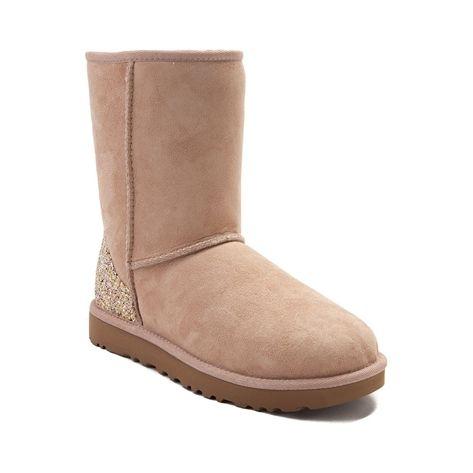 Womens Ugg&reg; Classic Short Ii Glitter Boot