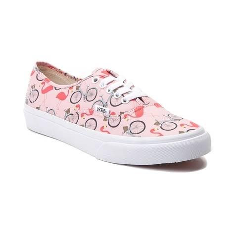 Vans Authentic Slim Flamingos Skate Shoe