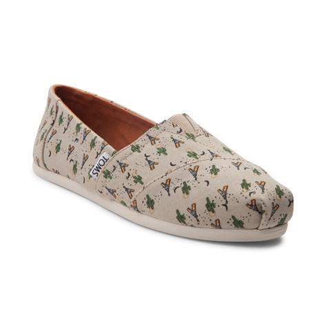 Womens Toms Teepee Alpargata Casual Shoe