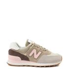 Womens New Balance 574 Metallic Patch Athletic Shoe