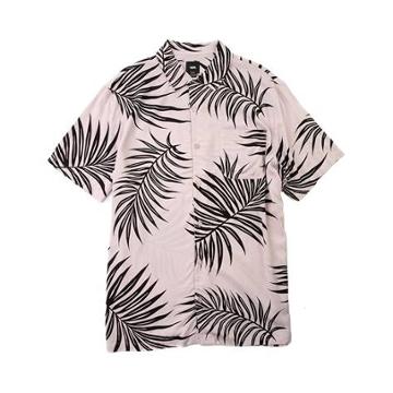 Mens Vans Palms For Peace Button Down Shirt
