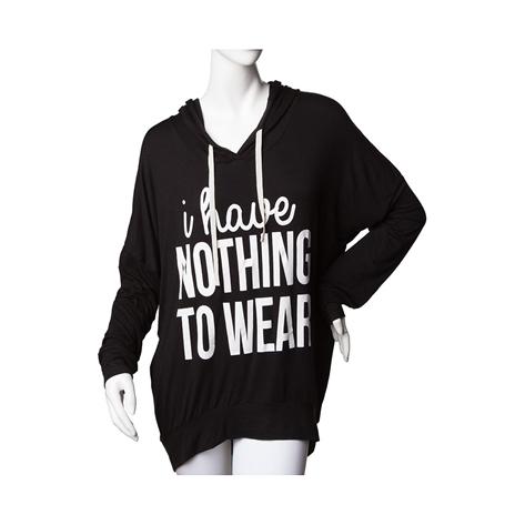Womens Nothing To Wear Hoodie