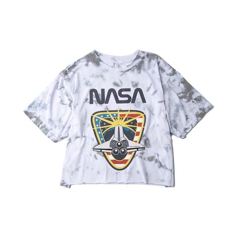 Womens Nasa Crop Boyfriend Tee