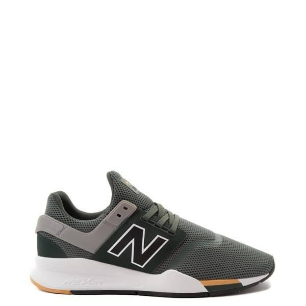 Mens Green New Balance 247 V2 Athletic Shoe