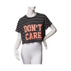 Womens Don't Care Tee