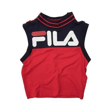 Womens Fila Polly Crop Tank