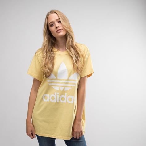 Womens Adidas Trefoil Oversized Tee