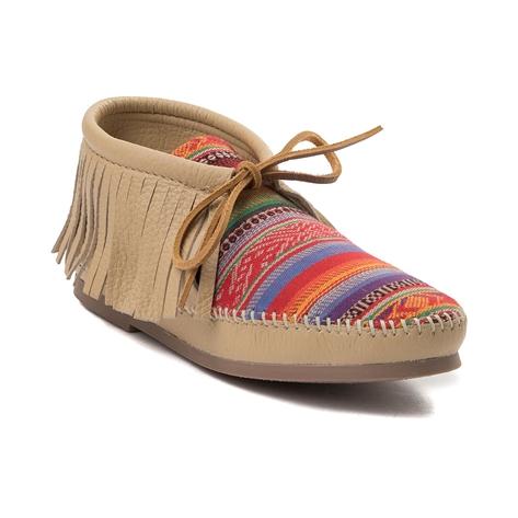 Womens Minnetonka Frisco Fringe Boot