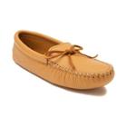 Mens Minnetonka Double Deerskin Softsole Slipper
