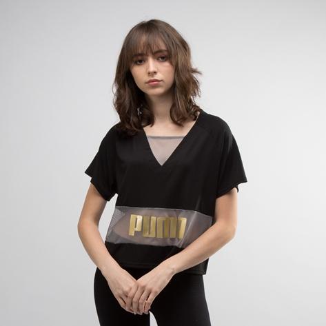 Womens Puma Exposed Boxy Tee