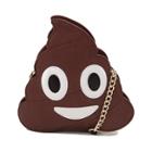Womens Smiling Poop Emoji Handbag