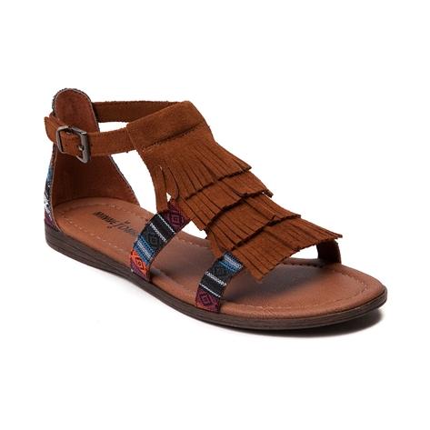 Womens Minnetonka Maui Fringe Sandal