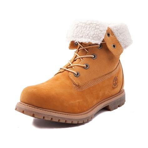Womens Timberland Fleece Fold Down Boot