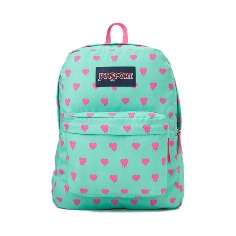 Jansport Superbreak Bleeding Heart Backpack