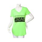 Womens Never Been Basic V-neck Tee