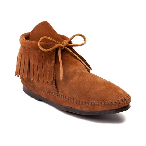 Womens Minnetonka Classic Fringe Boot