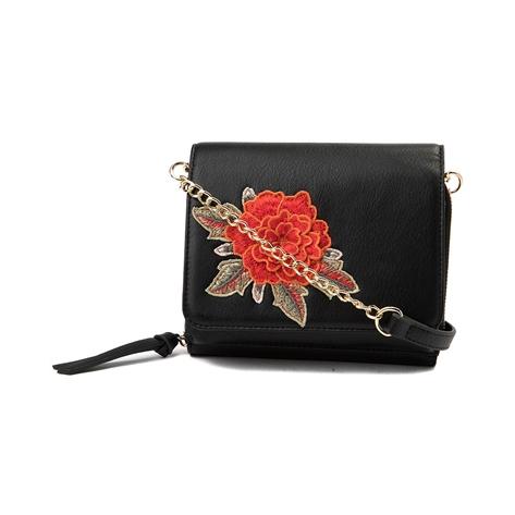Womens Mini Floral Crossbody Handbag