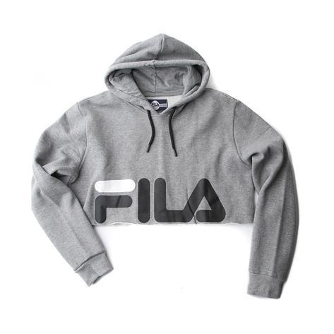 Womens Fila Pam Cropped Hoodie