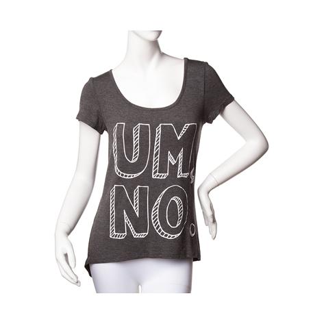 Womens Um, No. Tee