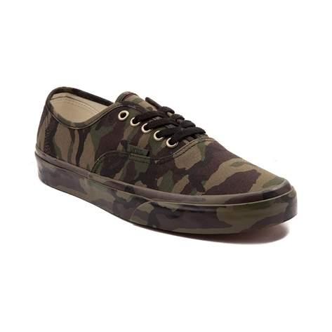 Vans Authentic Camo Mono Skate Shoe
